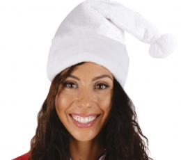 Шапка Санта-Клауса, белая 1