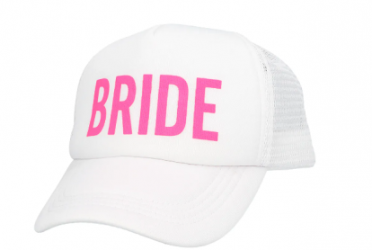 Шапка"Bride", белая
