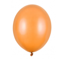 Шарик, перламутровый оранжевый (30 cm/Party Deco)