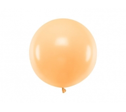 Шарик, персиковый цвет (60 cm/Party Deco)