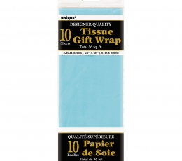 Шелковая бумага, синяя (10 шт. / 50 x 66 см) 1