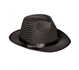 Шляпа гангстера, черная