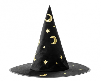  Шляпа ведьмы "Звездное небо"