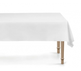 Скатерть, белая (137x183 см)