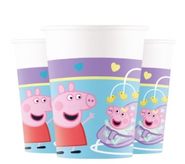Стаканчики "Peppa Pig Love" (8 шт./200 мл)