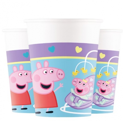 Стаканчики "Peppa Pig Love" (8 шт./200 мл)