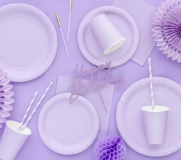 Стаканчики, сиреневые (6 шт./250 мл) 1