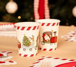 Стаканы "Santa Claus" (6 шт./270 мл) 1 Стаканы "Santa Claus" (6 шт./270 мл) 1