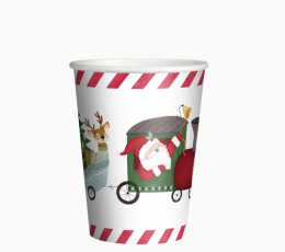 Стаканы "Santa Claus" (6 шт./270 мл)