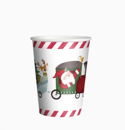 Стаканы "Santa Claus" (6 шт./270 мл)