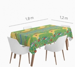 Скатерть «Ферма» (120x180 см) 1