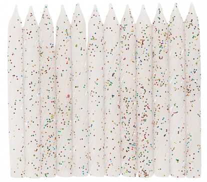 Свечи белые глянцевые (24 шт.)