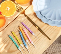 Свечи "Пастельные оттенки" (12 шт.) 2