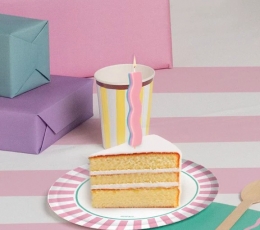 Свечи «Цветные волны» (10 шт.) 2