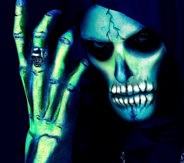 Светящаяся в темноте косметика на водной основе (30 мл) 3