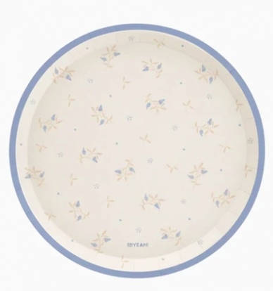 Тарелки "Голубой луг" (6 шт./23 см)