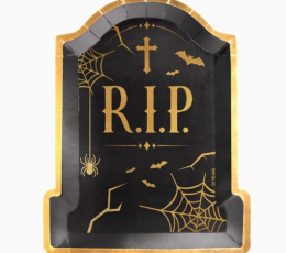 Тарелки-подносы "R.I.P." (2 шт. / 34x27 см)