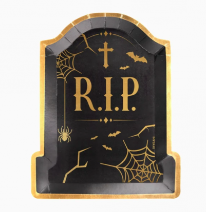 Тарелки-подносы "R.I.P." (2 шт. / 34x27 см)