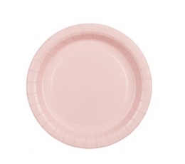Тарелки, розовые (6 шт./18 см)