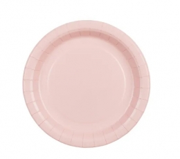 Тарелки, розовые (6 шт./18 см)