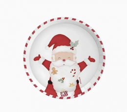 Тарелки "Santa Claus" (6 шт./17 см)