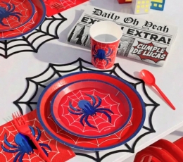 Тарелки "Синий паук" (6 шт./17 см) 2