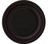 Тарелочки, черные (8 шт./18 см)