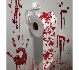 Туалетная бумага «Забрызганная кровью»