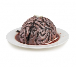 Украшение "Мозг на тарелке" (20 см)