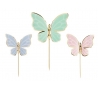 Украшения для торта «Бабочки» (9 шт.)