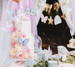 Украшения для торта «Бабочки» (9 шт.) 3