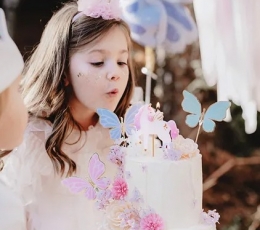 Украшения для торта «Бабочки» (9 шт.) 4