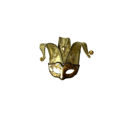 Венецианская маска, золотая