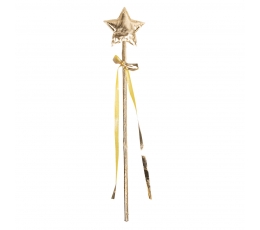 Волшебная палочка с лентами "Золотая звезда"