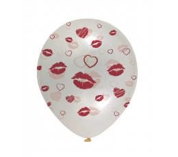 Воздушные шары "Поцелуи" (10 шт./30 см)