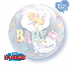 Воздушный шар (bubble) "Baby" (56 см)