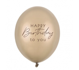 Воздушный шар "Happy Birthday to You" (30 cm/Party Deco)