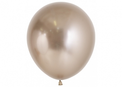Воздушный шар, хром шампань (45 см/Sempertex)