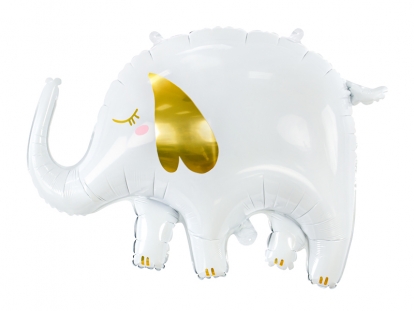 Воздушный шар из фольги "Белый слон" (61х46 см).