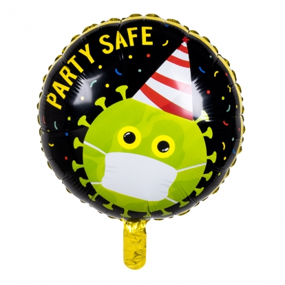 Воздушный шар из фольги "Party safe" (45 cm)