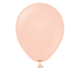 Воздушный шар, пастель персик (12см/Калисан)