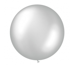 Воздушный шар, серебро (1 м/Sempertex)