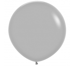 Воздушный шар, серый (60 см/Sempertex)