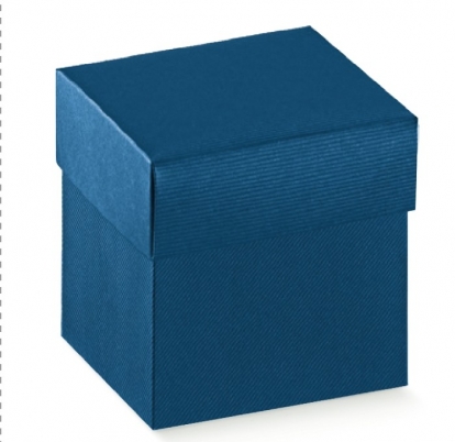Коробочка с крышкой, синяя (1 шт. / 50 мм.)