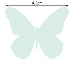 Бабочки, голубые (20 шт. / XС) 3