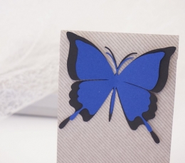 Бабочки, темно-синие (20 шт. / M) 0