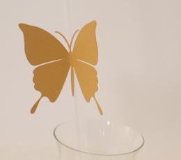 Бабочки, светло-коричневые (20 шт. / С) 4