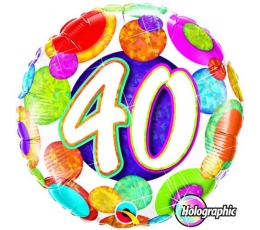 Folija balons "40" (46 cm)