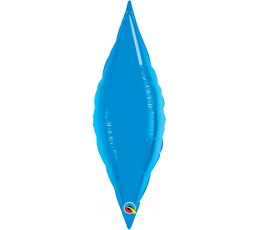 Fooliumist õhupall "Sinine leht" (63x29 cm.)
