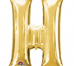 Folija balons - burts "H" (81 cm)